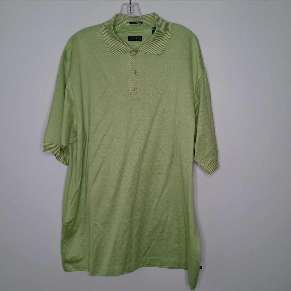 Como green polo shirt size XL